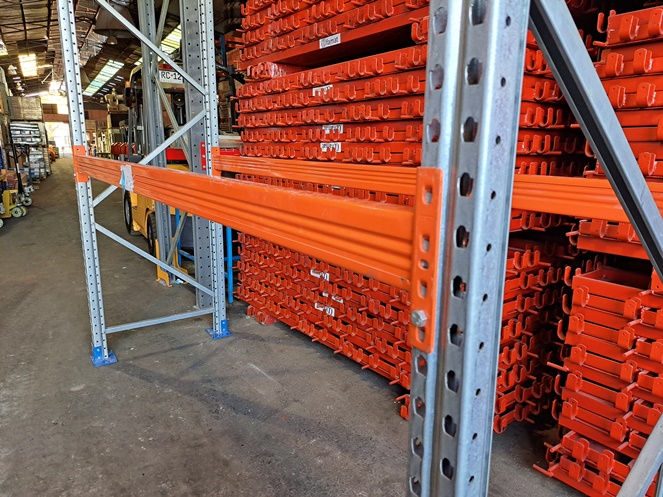 Modulo Estanteria Rack Porta Pallet Galvanizado / ESPAÑA / 6.000 x 800 mm / Usado #5