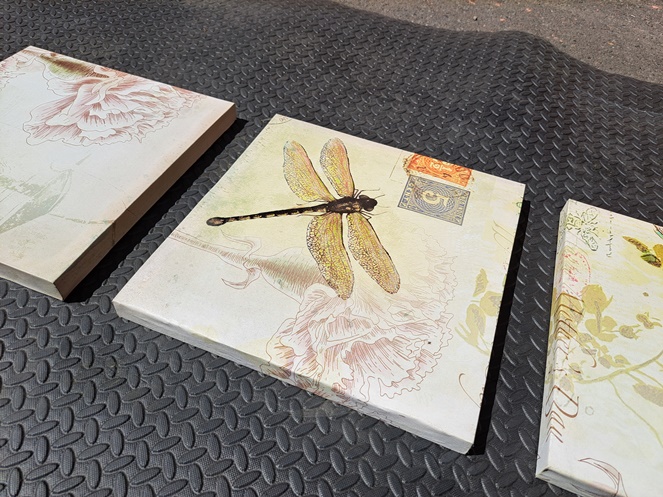 Set 4 cuadros / Usado  #5