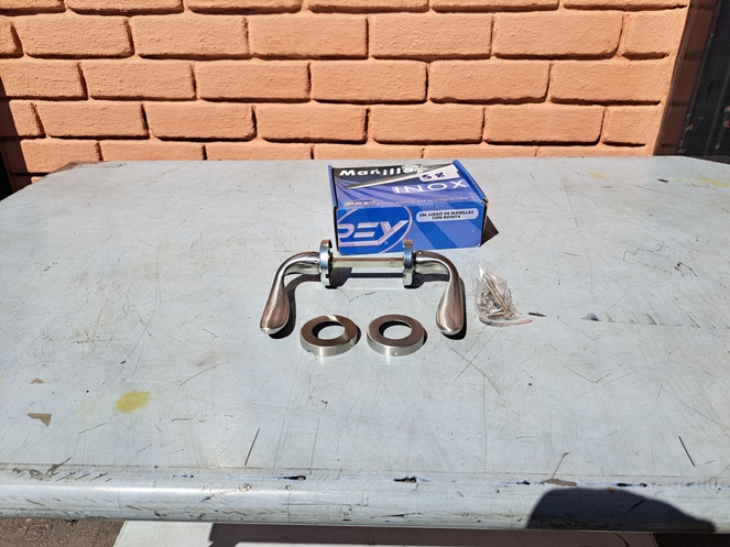 Kit Manilla con Roseta Acero Inoxidable Rey / 58 #2