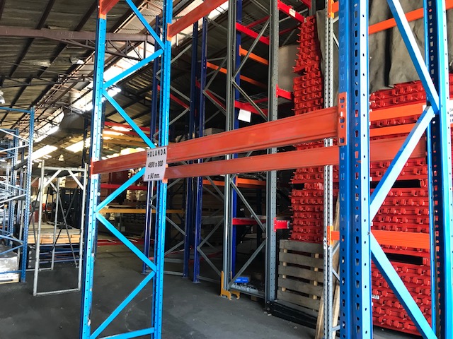 Módulo Estantería Rack Porta Pallets / 4.800 mm. / Holanda / Usado #3