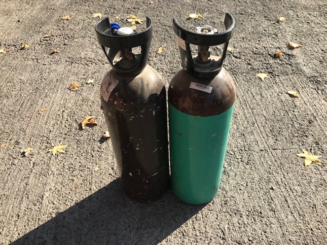 Cilindro Gas Helio / Usado  #2