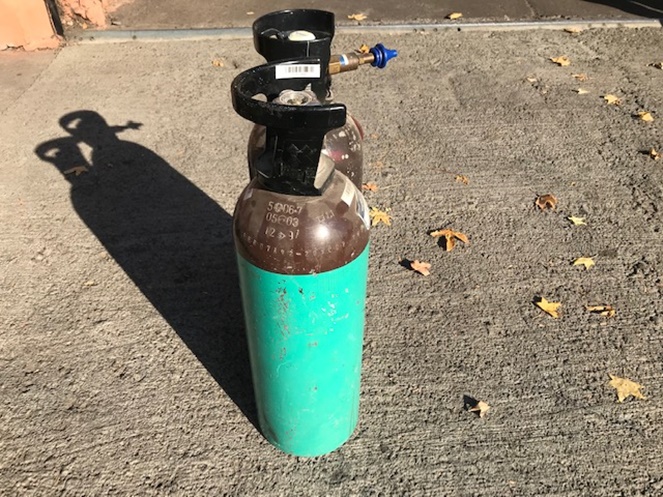 Cilindro Gas Helio / Usado  #3