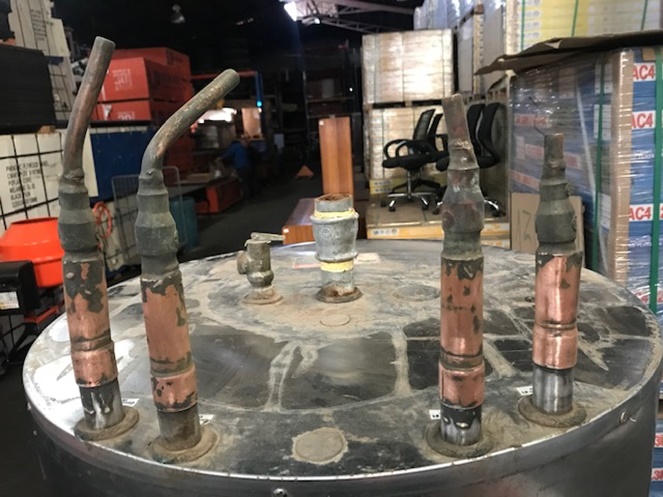 Estanque Termo Acero Inoxidable / Gea / Capacidad 450 Lts. / Usado #9