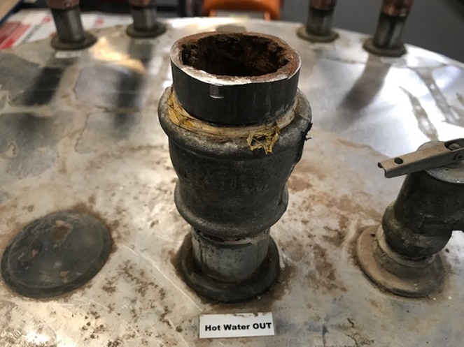 Estanque Termo Acero Inoxidable / Gea / Capacidad 450 Lts. / Usado #10