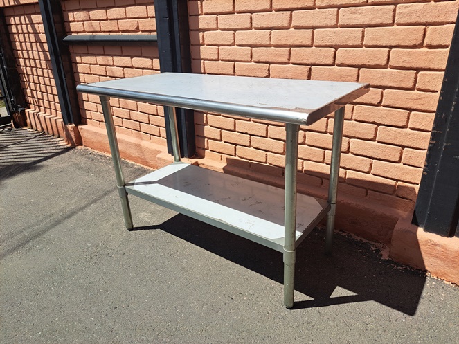 Mesón Acero Inoxidable ECO 0.60 x 1.20 Mt / Cubierta Acero Inox  #5