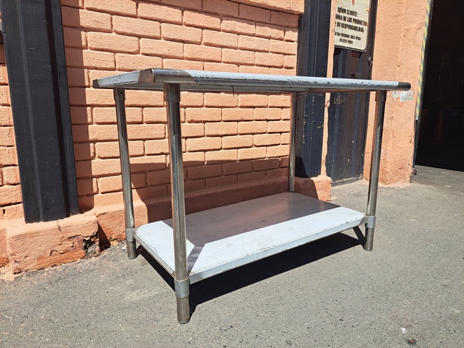 Mesón Acero Inoxidable Super 0.75 x 1.20 Mt #6