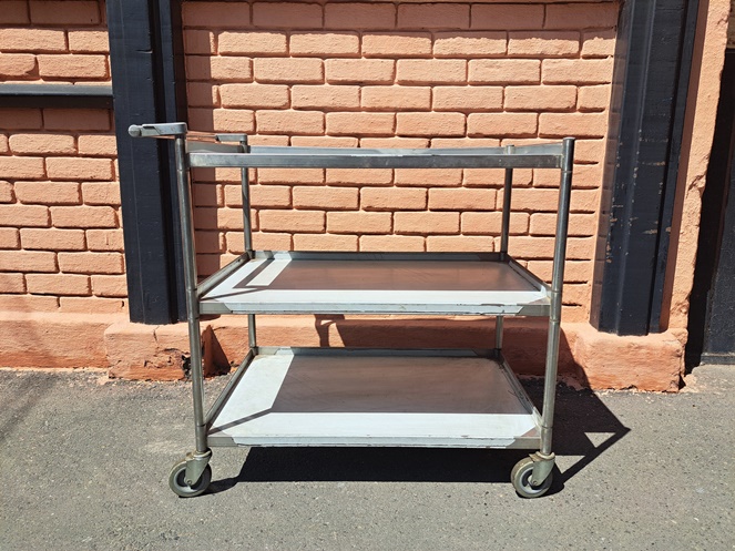 Carro con Ruedas Acero Inoxidable #5