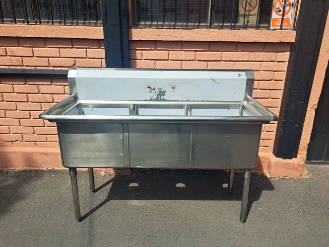 Lavafondo Acero Inoxidable 3 Cubos #2