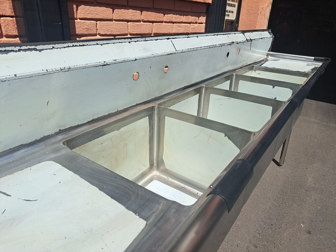 Lavafondo Acero Inoxidable 4 Cubos y 2 Secadores #6