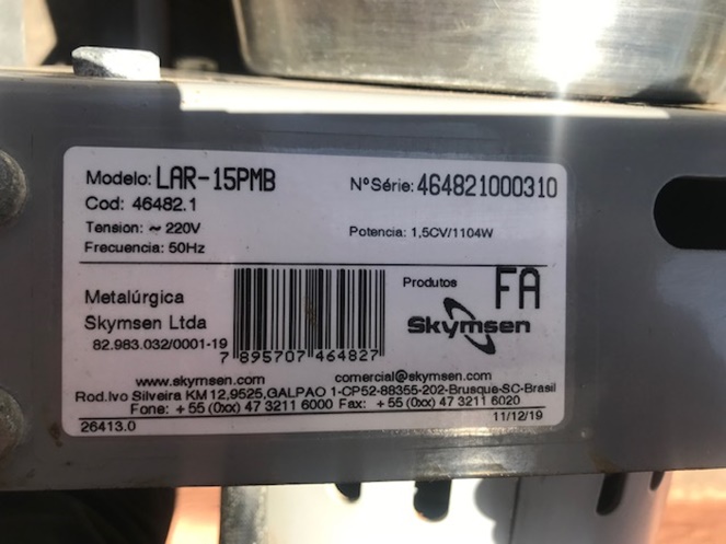 Licuadora Industrial / Vaso Acero Inoxidable / Skymsen / Usada / 8 #9