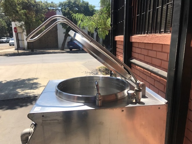 Marmita Acero Inoxidable / Mareno / Electrica / Capacidad 100 Lts. Aprox. / Usada / 9 #8