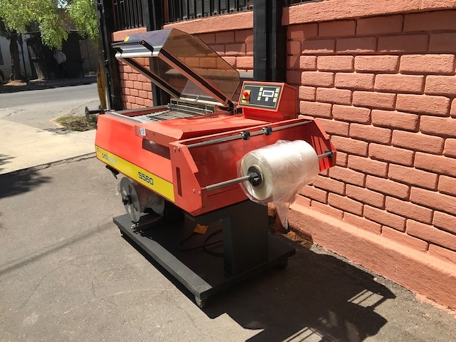 Máquina Empacadora de cajas con sello en L a campana / SMIPACK Mod. S560 / Usada / 18 #3