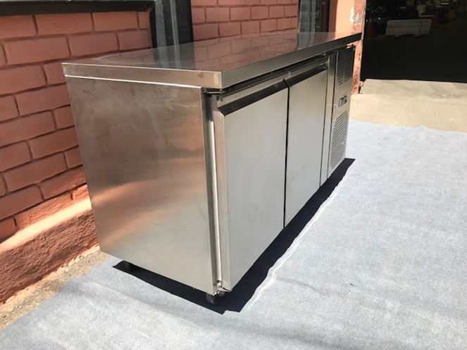 Meson Refrigerado Acero Inox. / Snack 2100 TN / con 2 Puertas / Usado / 3707 #2