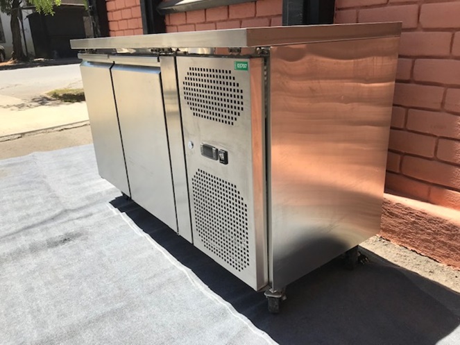 Meson Refrigerado Acero Inox. / Snack 2100 TN / con 2 Puertas / Usado / 3707 #3