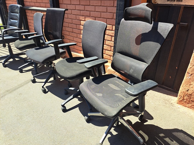 Pack de 5 sillas / sillones diferentes / Usados #4