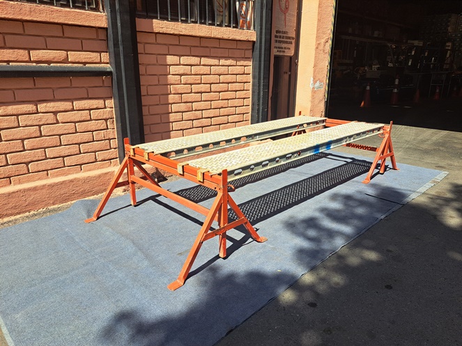 Juego Caballete Andamio Yeseros Pintados / Con 02 plataformas 2.220 mm. / Usados #3