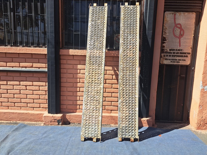 Juego Caballete Andamio Yeseros Pintados / Con 02 plataformas 2.220 mm. / Usados #6