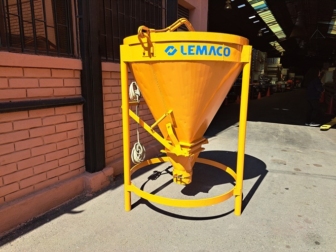 Capacho Concretero / Lemaco / Capacidad 500 lts. aprox. / Usado #2