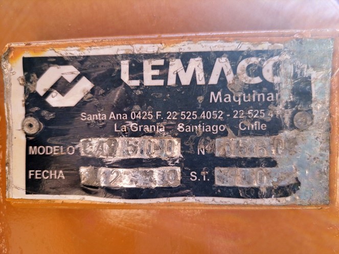 Capacho Concretero / Lemaco / Capacidad 500 lts. aprox. / Usado #4