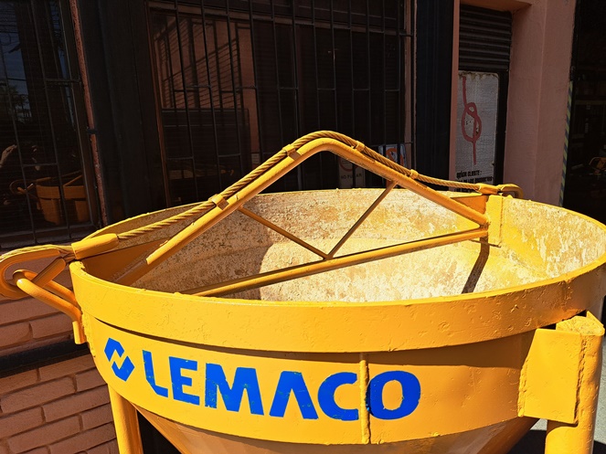 Capacho Concretero / Lemaco / Capacidad 500 lts. aprox. / Usado #6