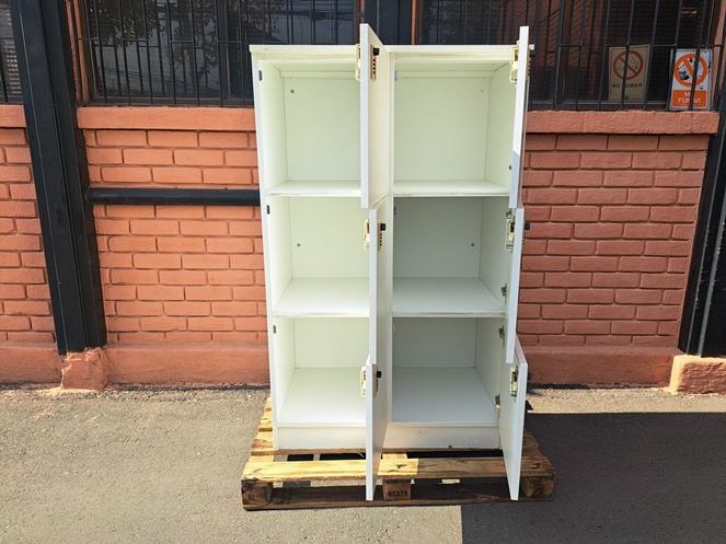 Locker / 6 puertas / Melamina / Usado #4