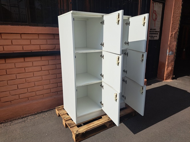 Locker / 6 puertas / Melamina / Usado #6