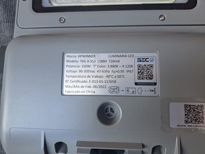 Luminaria alumbrado Publico Led / N2 #4