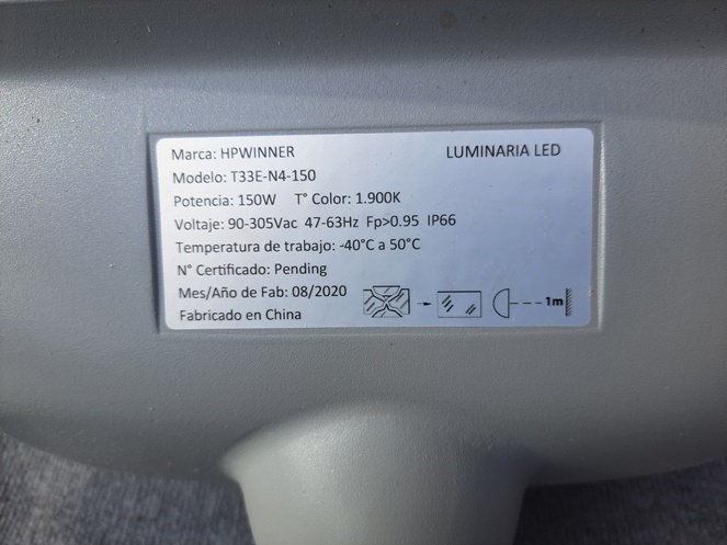 Luminaria Alumbrado Publico Led / N4 #4