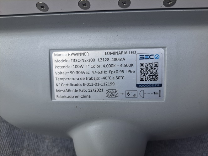 Luminaria Alumbrado Publico Led / N8 #4