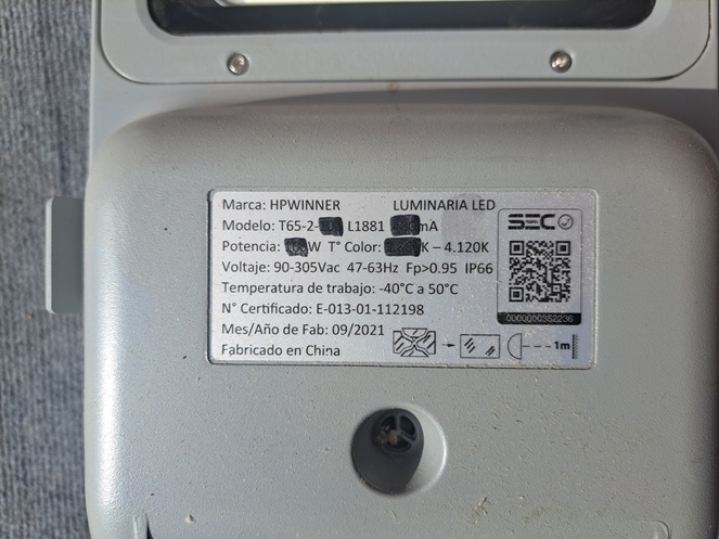 Luminaria Alumbrado Publico Led / N16 #4