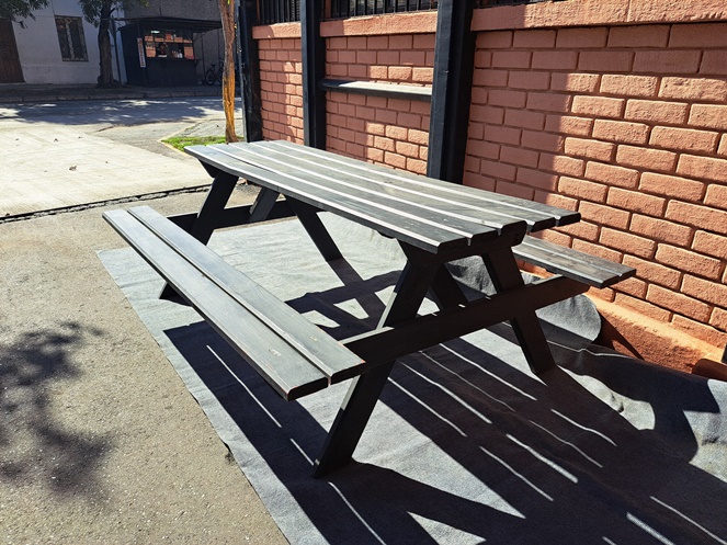 Mesa Madera para exterior / Usado #3