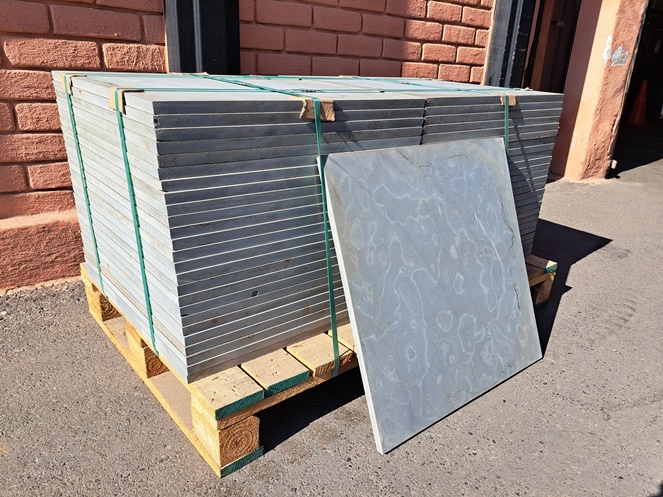 Pallet Piedra Pizarra Antideslizante / 600 x 600 x 20 mm Aprox. #7