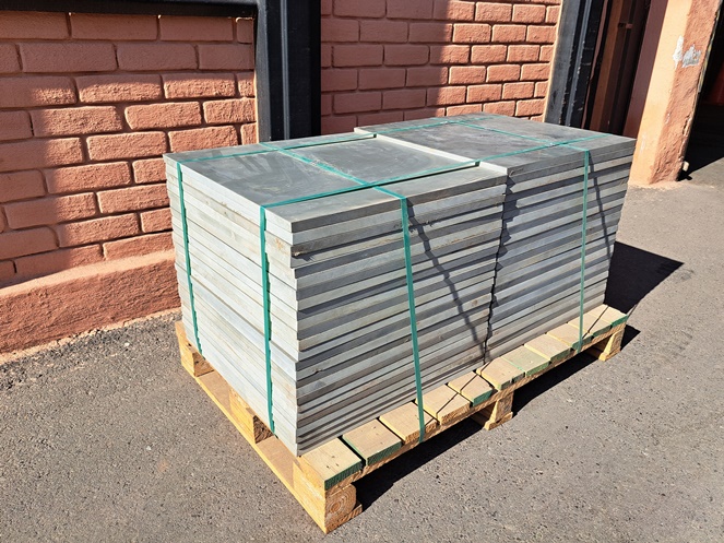 Pallet Piedra Pizarra Pulido Espejo / 600 x 600 x 22 mm Aprox #3