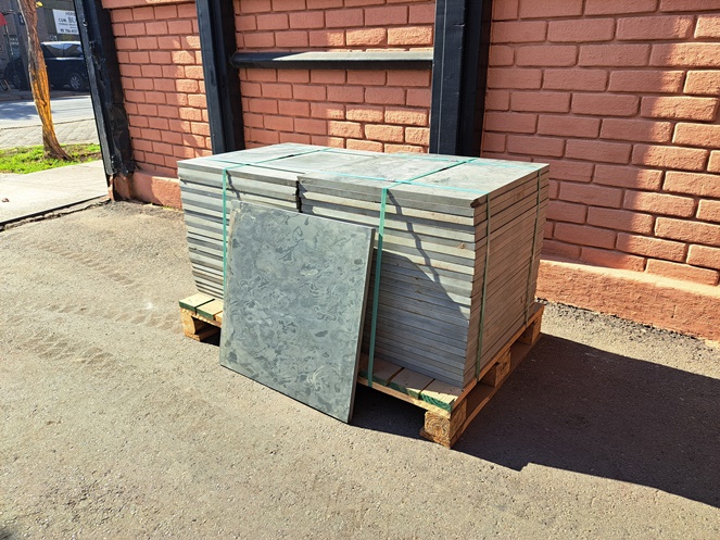 Pallet Piedra Pizarra Pulido Espejo / 600 x 600 x 22 mm Aprox #8