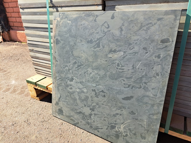 Pallet Piedra Pizarra Pulido Espejo / 600 x 600 x 22 mm Aprox #9