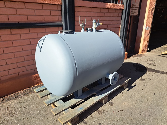 Estanque Acero Galvanizado Aire Comprimido / 500 Lts. aprox. / Usado #2