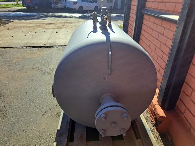 Estanque Acero Galvanizado Aire Comprimido / 500 Lts. aprox. / Usado #4