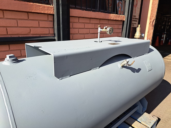 Estanque Acero Galvanizado Aire Comprimido / 900 lts aprox / Usado (1) #7