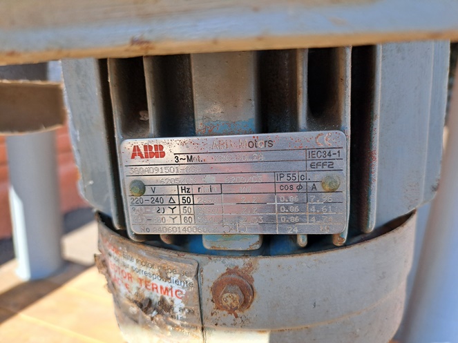 Estanque (Reactor) Acero Inoxidable Doble Camisa c/ Doble Agitador / Usado #7