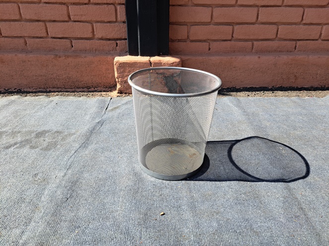 Papeleros Metálicos Diferentes / 4 unidades / N7 / Usado #3