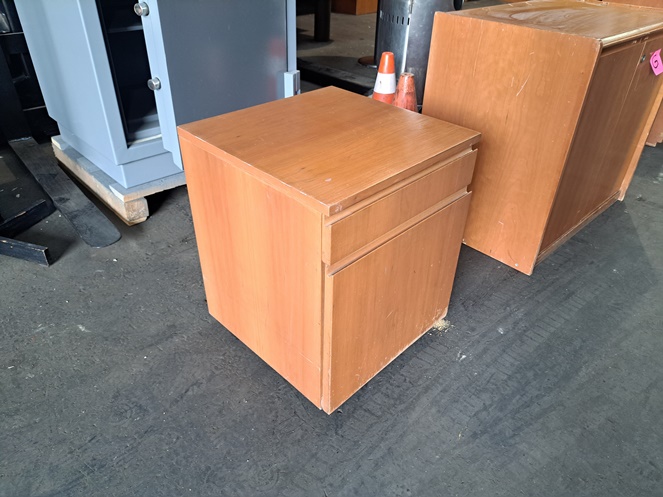 Kardex madera / enchapado / 2 cajones / Usado / F #2