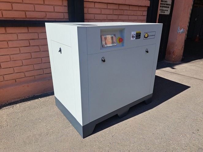 Compresor De Tornillo / MT-20 / 20 HP / 10 Bar / 380V / Alfamaq  #3