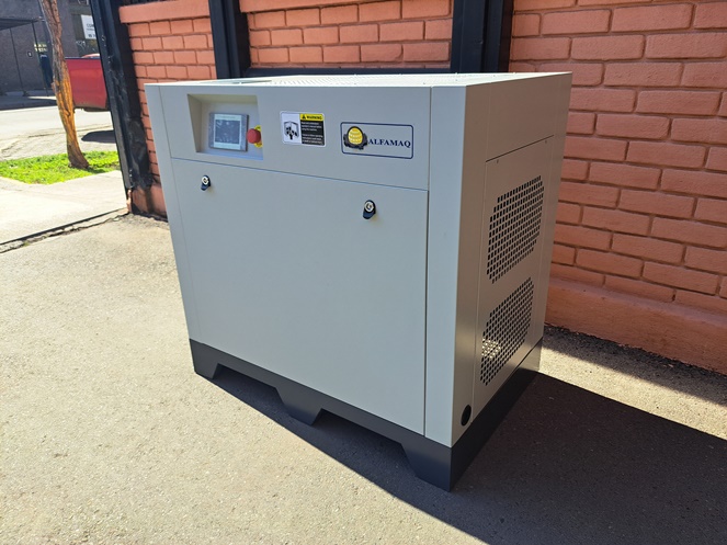 Compresor De Tornillo / MT-20 / 20 HP / 10 Bar / 380V / Alfamaq  #4