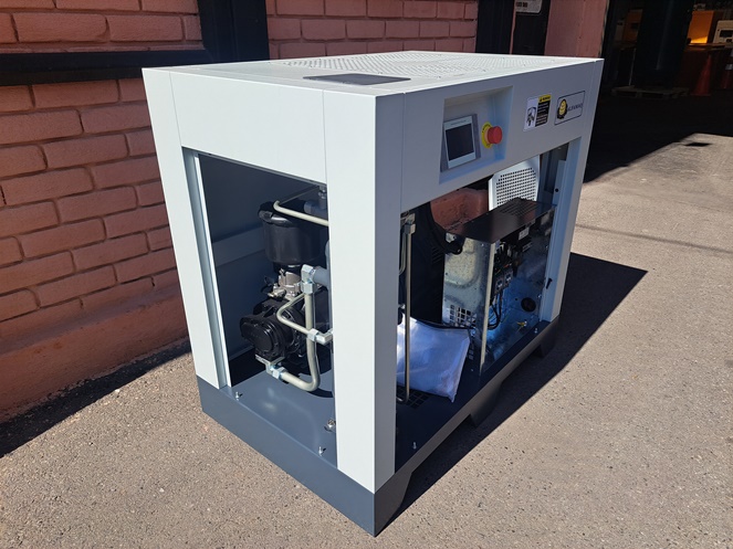 Compresor De Tornillo / MT-20 / 20 HP / 10 Bar / 380V / Alfamaq  #9