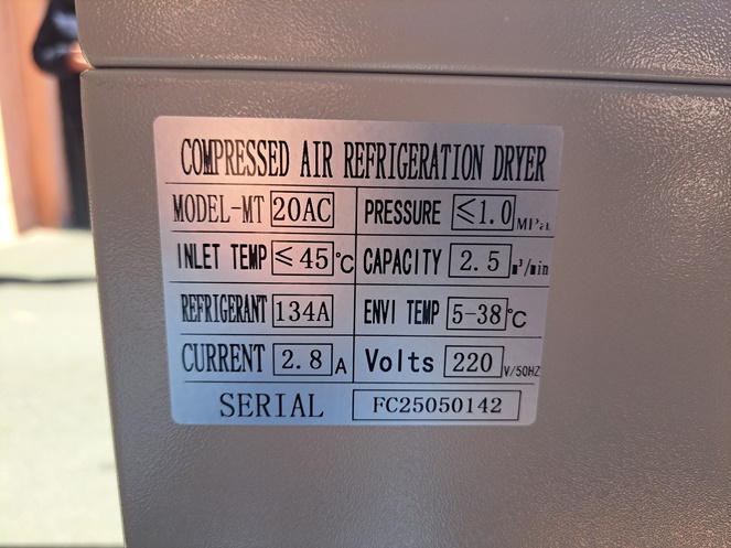 Secador para Compresor de Tornillo / MT-20 / 220V / Alfamaq  #10