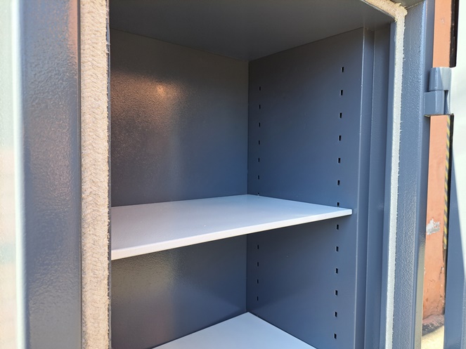 Caja Fuerte / Oister con 1 Llave / Gris / Resistente al Fuego / Usado / 297 #7