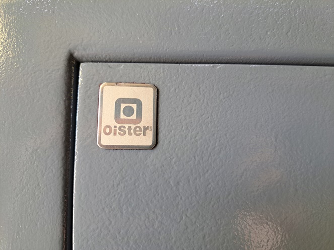 Caja Fuerte / Oister con 1 Llave / Gris / Resistente al Fuego / Usado / 297 #9