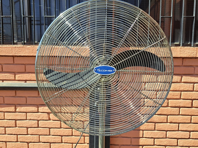 Ventilador Industrial de Pedestal / Usado /N3 #4