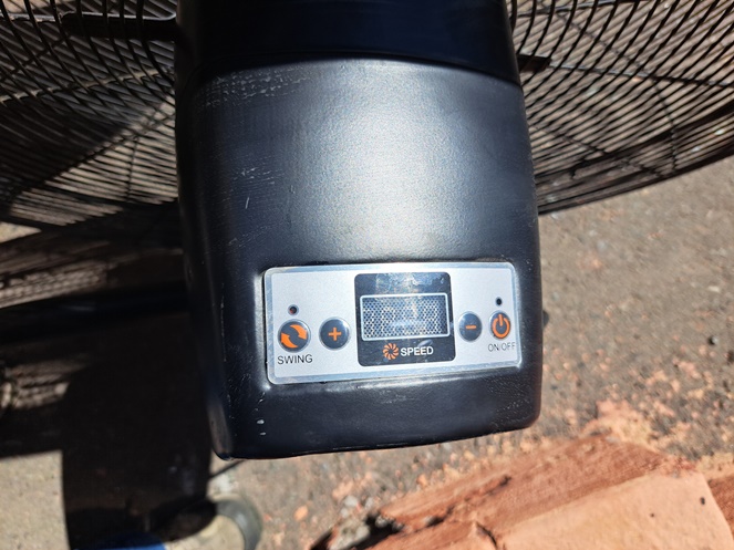 Ventilador Industrial Mural / Digital / Usado /N4 #6