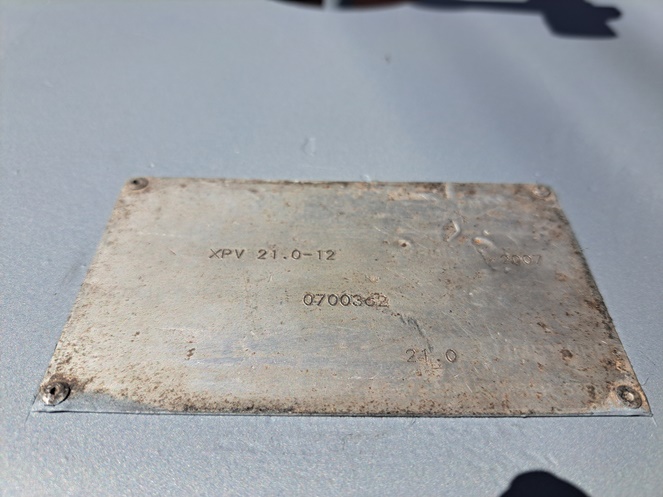 Estanque Acero Galvanizado Aire Comprimido / 900 Lts Aprox. / Usado / (4) #5